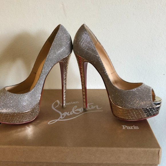 Christian Louboutin Lady Peep 150  36 / US 6 , Authentic - Picture 7 of 13